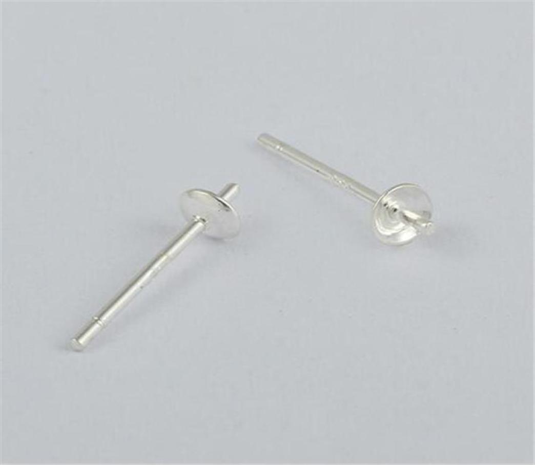 Earring Settings 925 Sterling Silver Simple Stud Earrings Post Pin with Cup Cap 50 Pairs Whole2233044
Earring Settings 925 Sterling Silver Simple Stud Earrings Post Pin with Cup Cap 50 Pairs Whole2233044