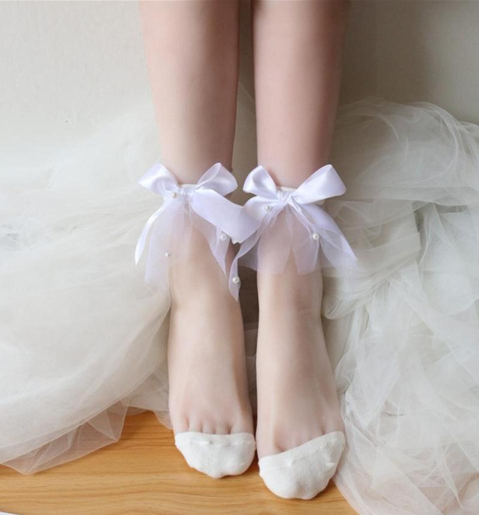 Socks Hosiery Summer UltraThin Women Retro Pearl Lace Bow Transparent Mesh Short Stocks Calcetines Mujer2009752, Pink
Socks Hosiery Summer UltraThin Women Retro Pearl Lace Bow Transparent Mesh Short Stocks Calcetines Mujer2009752, Pink