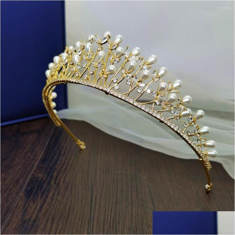 Hair Clips Barrettes Fl Zircon Shell Pearl Tiara Headband Crown Jewelry Bride Headpiece Wedding Accessories Headbands Bijoux Cheve Dhruf
Hair Clips Barrettes Fl Zircon Shell Pearl Tiara Headband Crown Jewelry Bride Headpiece Wedding Accessories Headbands Bijoux Cheve Dhruf