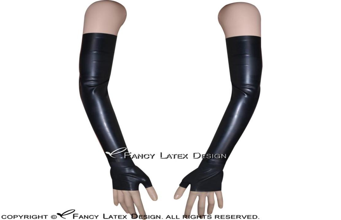 Black Sexy Long Latex Gloves Fingerless Buckles Rubber Mittens Plus Size 00158065961, Gold
Black Sexy Long Latex Gloves Fingerless Buckles Rubber Mittens Plus Size 00158065961, Gold