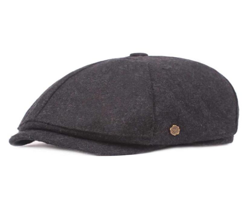 Autumn Winter Wool Felt Newsboy Caps Men Beret Old Man Retro Octagonal Cap Art Youth Casquette Male Trilby1929620, Black
Autumn Winter Wool Felt Newsboy Caps Men Beret Old Man Retro Octagonal Cap Art Youth Casquette Male Trilby1929620, Black