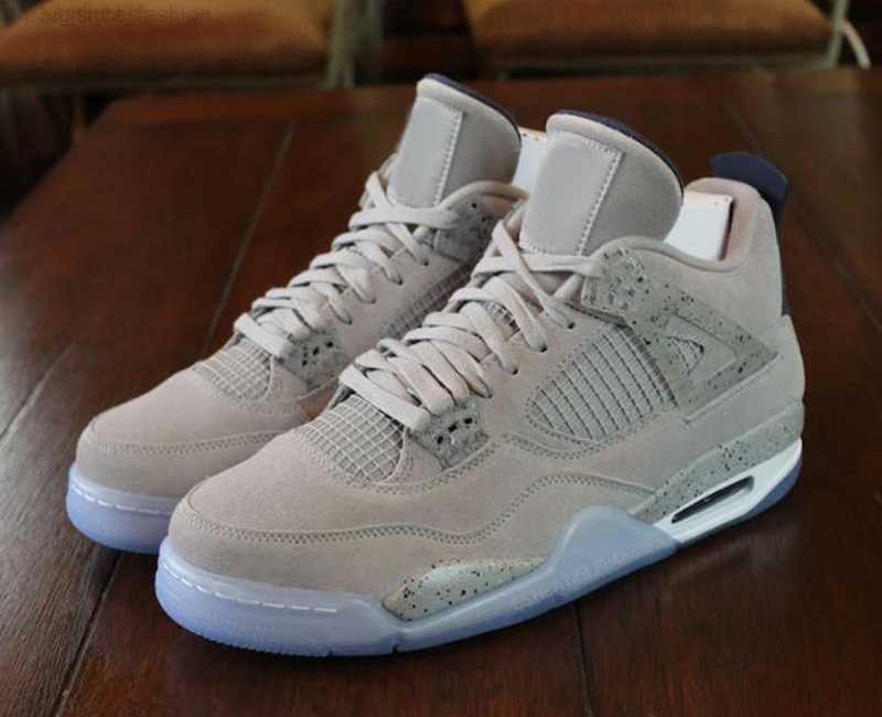 Jumpman 4S Georgetown PE In Light Grey Ice Retro Basketball gray green basketball shoes Top Quality Sports Sneakers Colorways, Color 5 
Jumpman 4S Georgetown PE In Light Grey Ice Retro Basketball gray green basketball shoes Top Quality Sports Sneakers Colorways, Color 5