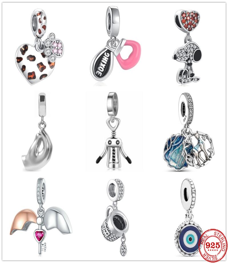 925 Silver Fit Pandora Charm 925 Bracelet Boxing gloves Heart Charm Beads charms set Pendant DIY Fine Beads Jewelry7444184
925 Silver Fit Pandora Charm 925 Bracelet Boxing gloves Heart Charm Beads charms set Pendant DIY Fine Beads Jewelry7444184