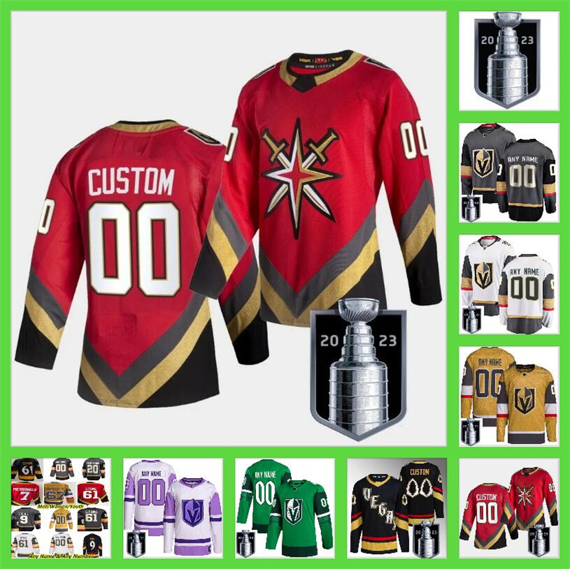 2023 Stanley Cup Jerseys Custom Vegas Golden Knights Hockey NHLLC Jack Eichel Mark Stone William Karlsson Alex Pietrangelo Jonathan Marchessault Shea Theodore, Color 
2023 Stanley Cup Jerseys Custom Vegas Golden Knights Hockey NHLLC Jack Eichel Mark Stone William Karlsson Alex Pietrangelo Jonathan Marchessault Shea Theodore, Color
