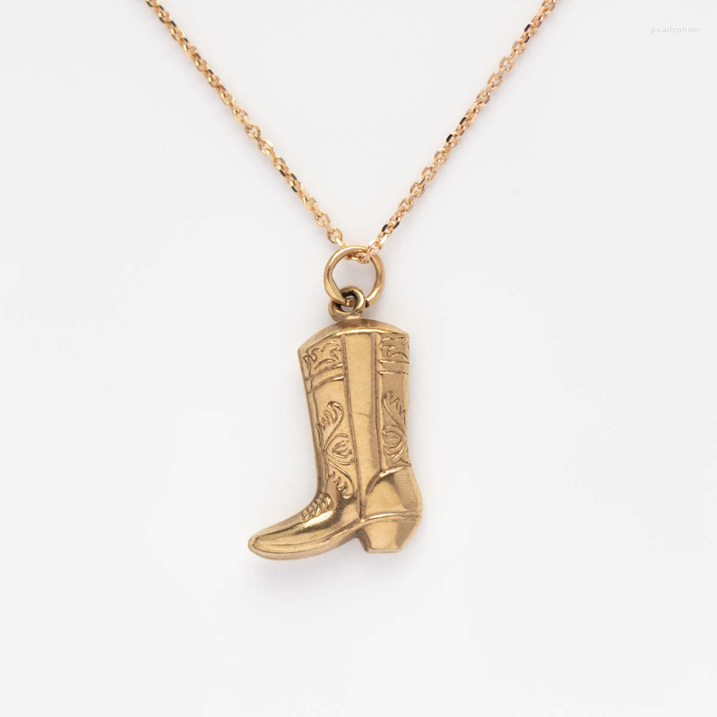 Chains Stainless Steel Cowboy Boots Pendant Necklace For Women Girls Retro Creative Gold Plated Shoes Hip Hop Jewelry Gift
Chains Stainless Steel Cowboy Boots Pendant Necklace For Women Girls Retro Creative Gold Plated Shoes Hip Hop Jewelry Gift