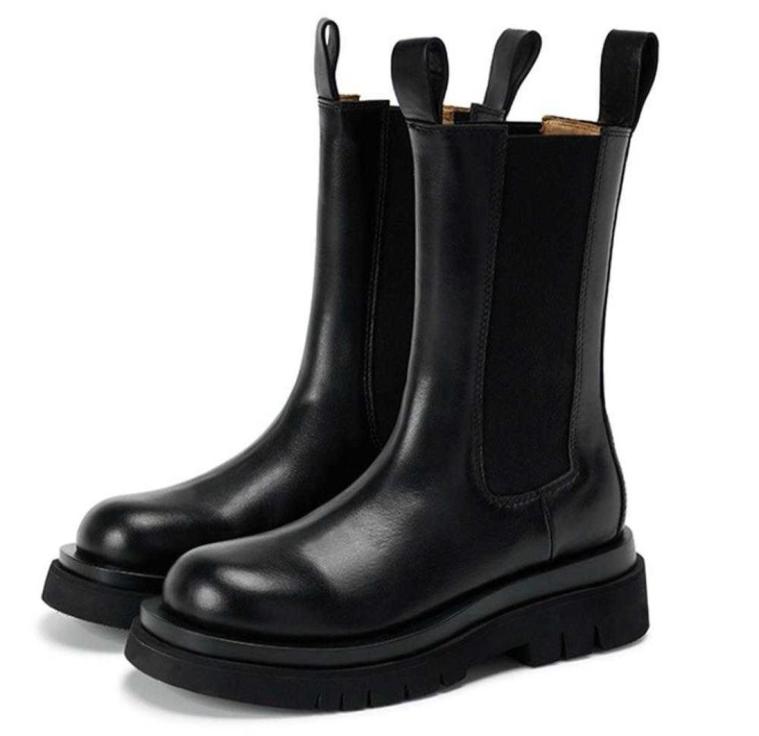 Increased Platform Women Mid Calf Boots Genuine Leather Brand Ladies Shoes Woman Chelsea Boots Female Women Shoes Botas De Mujer Y4532409, Brown
Increased Platform Women Mid Calf Boots Genuine Leather Brand Ladies Shoes Woman Chelsea Boots Female Women Shoes Botas De Mujer Y4532409, Brown