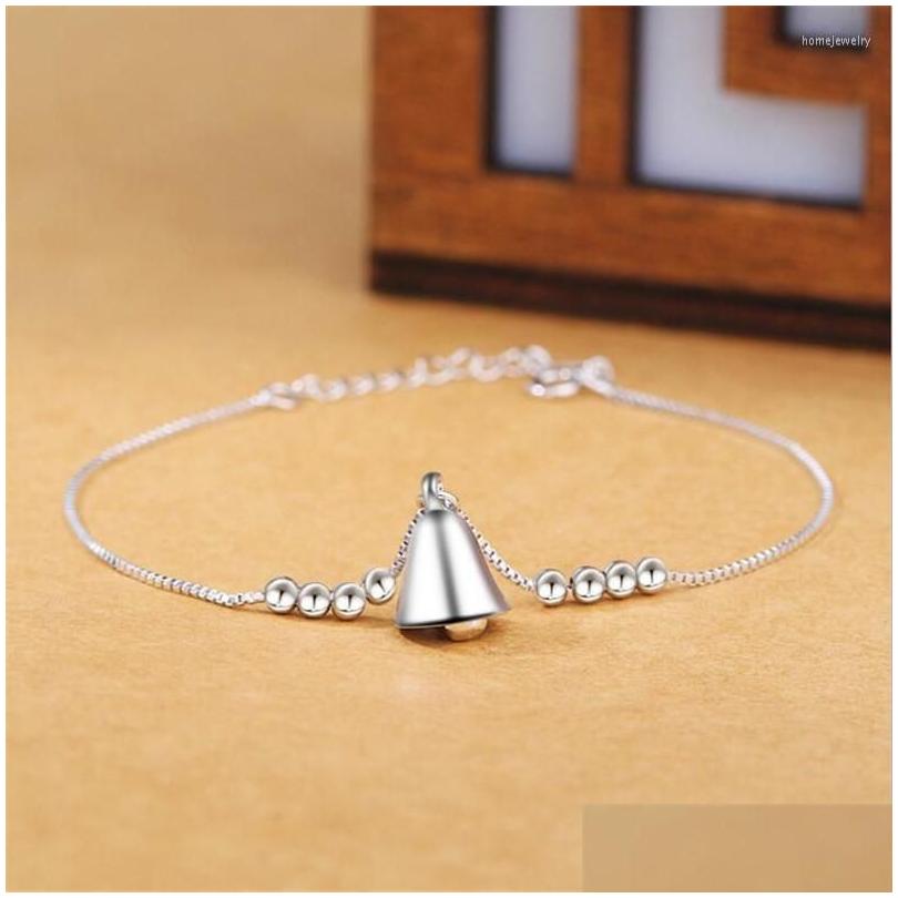 Chain Link Bracelets Arrival Fashion Small Fresh Sier Plated Jewelry Fragrant Bells Female Exquisite Bracelet Sl015 Drop Delivery Dhwaz
Chain Link Bracelets Arrival Fashion Small Fresh Sier Plated Jewelry Fragrant Bells Female Exquisite Bracelet Sl015 Drop Delivery Dhwaz