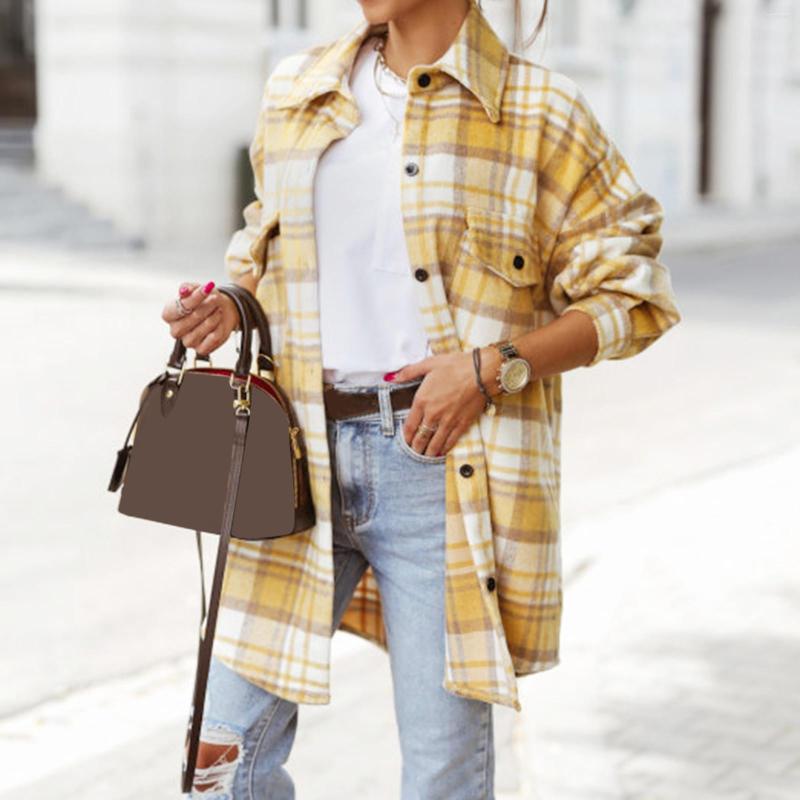 Women' Blouses Women' Plaid Light Weight Thin Jacket Shirts Long Sleeve Button Down Pocket T Shirt V Neck Summer Tops Blusas, Sky blue
Women' Blouses Women' Plaid Light Weight Thin Jacket Shirts Long Sleeve Button Down Pocket T Shirt V Neck Summer Tops Blusas, Sky blue