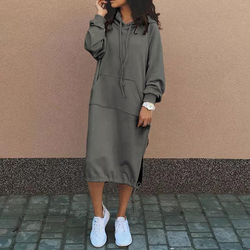 Casual Dresses Autumn 2023 Long Hooded Sweatshirts Dress Women Solid Sleeve Maxi Winter Clothes Warmer Vestidos Robe Femme, Black
Casual Dresses Autumn 2023 Long Hooded Sweatshirts Dress Women Solid Sleeve Maxi Winter Clothes Warmer Vestidos Robe Femme, Black