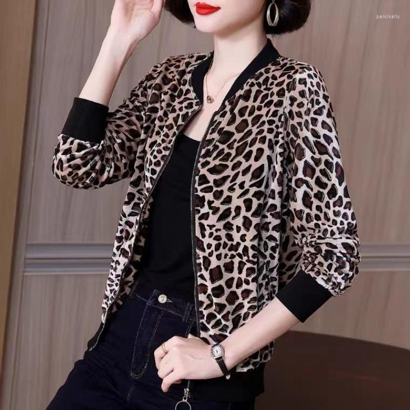 Women's Jackets Women Casual Leopard Print Cardigan Jacket Coat Female Single Button Outwear Thin Blouses Slim Bomber Blazer Outerwear G362, Baowen
Women's Jackets Women Casual Leopard Print Cardigan Jacket Coat Female Single Button Outwear Thin Blouses Slim Bomber Blazer Outerwear G362, Baowen