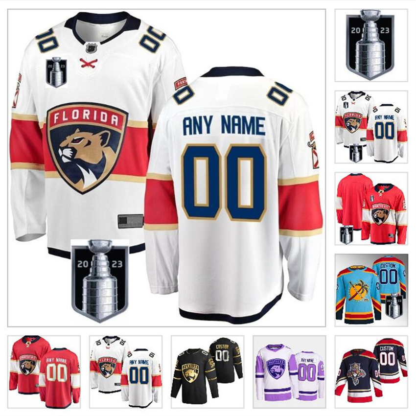 2023 Stanley Cup Final Aleksander Barkov Hockey Jerseys Aaron Ekblad Matthew MNHLo Tkachuk Sergei Bobrovsky Jaromir Jagr Home Stitched Shirts, Color
2023 Stanley Cup Final Aleksander Barkov Hockey Jerseys Aaron Ekblad Matthew MNHLo Tkachuk Sergei Bobrovsky Jaromir Jagr Home Stitched Shirts, Color