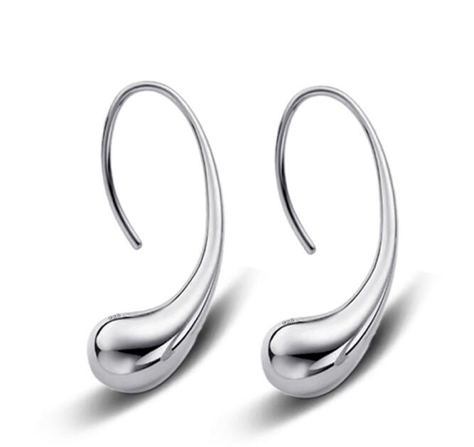 925 silver plated earrings Fashion 28 style mixed