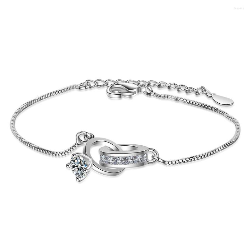 Link Bracelets Fashion Zircon Circle Charm Bracelet&Bangle For Women Girls Elegant Wedding Jewelry Pulseras Sl130
Link Bracelets Fashion Zircon Circle Charm Bracelet&Bangle For Women Girls Elegant Wedding Jewelry Pulseras Sl130