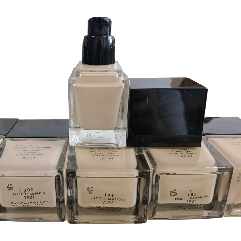 Designer Beauty Makeup foundation Dontinuous Color Radiance Face Fluid Foundation Concealer 6 Colors Primer Base Professional 75ML