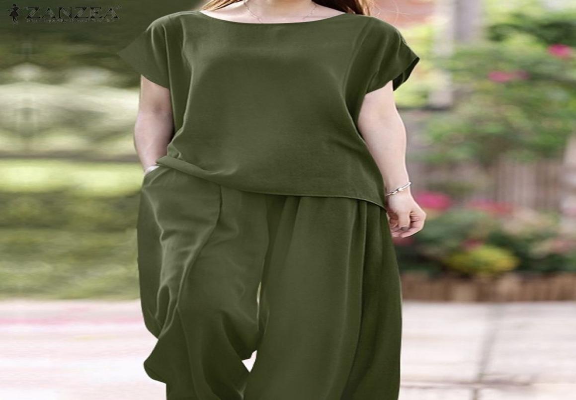 Women039s Two Piece Pants ZANZEA Oversized Summer Trousers Suits 2PCS Women Matching Sets Fashion Short Sleeve Blouse Wide Leg 7861337, Brown
Women039s Two Piece Pants ZANZEA Oversized Summer Trousers Suits 2PCS Women Matching Sets Fashion Short Sleeve Blouse Wide Leg 7861337, Brown