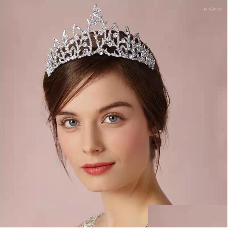 Hair Clips Barrettes Princess Tiara Accessories Wedding Crown Rhinestone Bridal Headwear Crystal Headband Women Headdress Jewelry Dhg3Z
Hair Clips Barrettes Princess Tiara Accessories Wedding Crown Rhinestone Bridal Headwear Crystal Headband Women Headdress Jewelry Dhg3Z