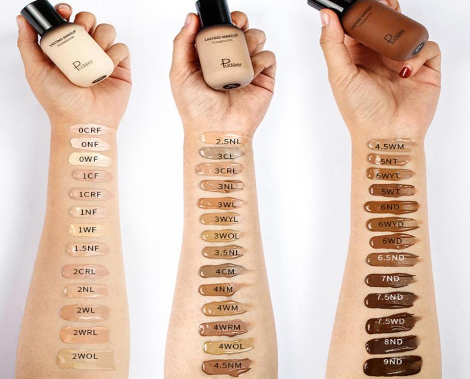 Pudaier 40ml Matte Makeup Foundation Cream for Face Professional Concealing Make up Tonal Base high coverage Liquid longlasting F2073497, Army green
Pudaier 40ml Matte Makeup Foundation Cream for Face Professional Concealing Make up Tonal Base high coverage Liquid longlasting F2073497, Army green