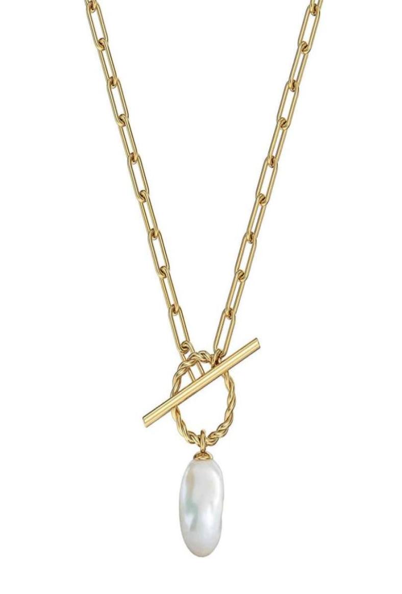 T bar Gold Filled Choker Necklace Good Quality Womans 2021 Sell 14K Plated Stainls Steel Vintage Pearl Pendant Necklace25956421374987
T bar Gold Filled Choker Necklace Good Quality Womans 2021 Sell 14K Plated Stainls Steel Vintage Pearl Pendant Necklace25956421374987