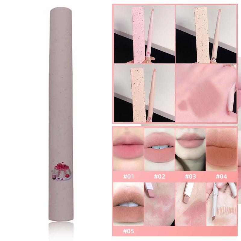Lip Gloss Nude Pink Matte Shaping Pen Colorful Non-Stick Cup Tint For Party Daily Work, 04
Lip Gloss Nude Pink Matte Shaping Pen Colorful Non-Stick Cup Tint For Party Daily Work, 04