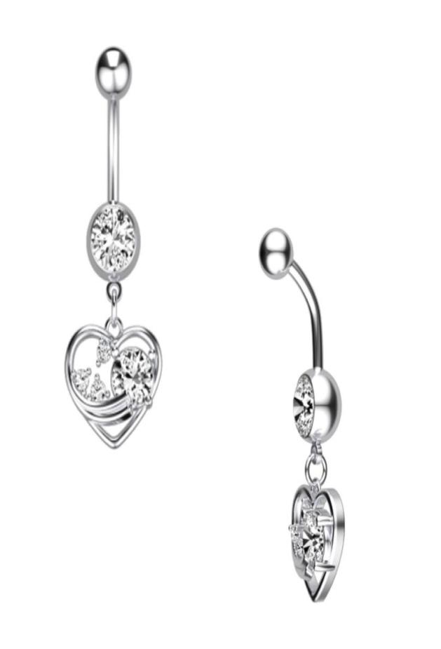 Piercing Heart Dangle Diamond Belly Button Rings Navel Nail Allergy 316L Stainless Steel Body Jewelry for Women Crop Top Will7677399
Piercing Heart Dangle Diamond Belly Button Rings Navel Nail Allergy 316L Stainless Steel Body Jewelry for Women Crop Top Will7677399
