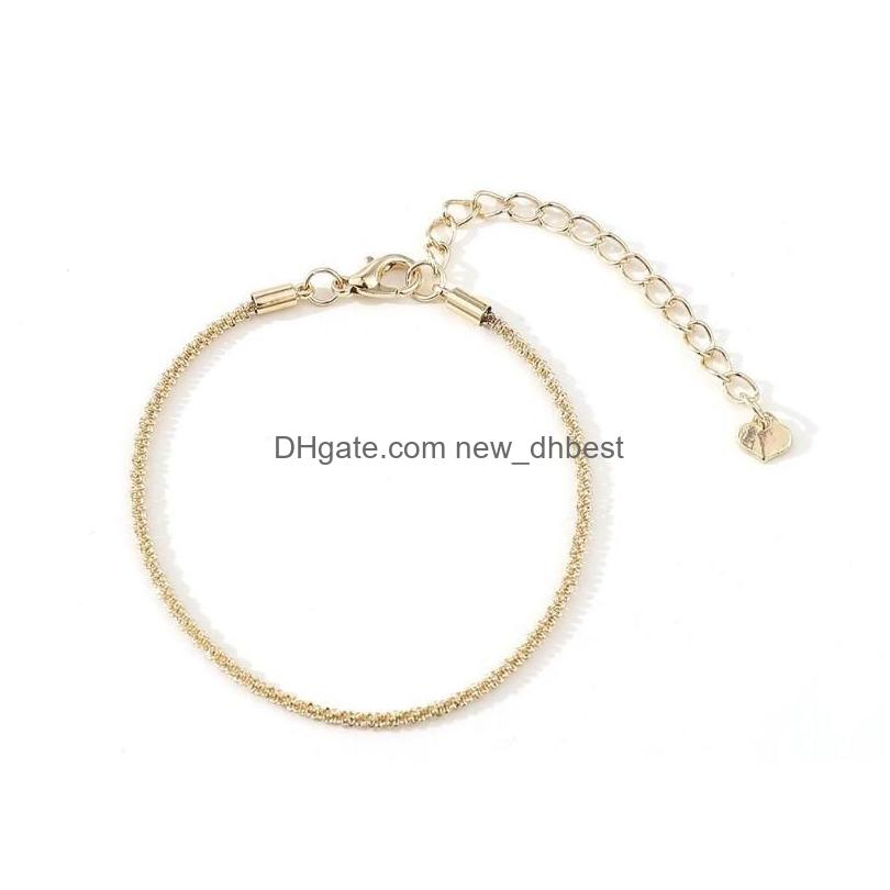 Anklets Women Sky Star Summer Simple Jewelry Accessories Feet Chain Sparkling Drop Delivery Dhhrq
Anklets Women Sky Star Summer Simple Jewelry Accessories Feet Chain Sparkling Drop Delivery Dhhrq