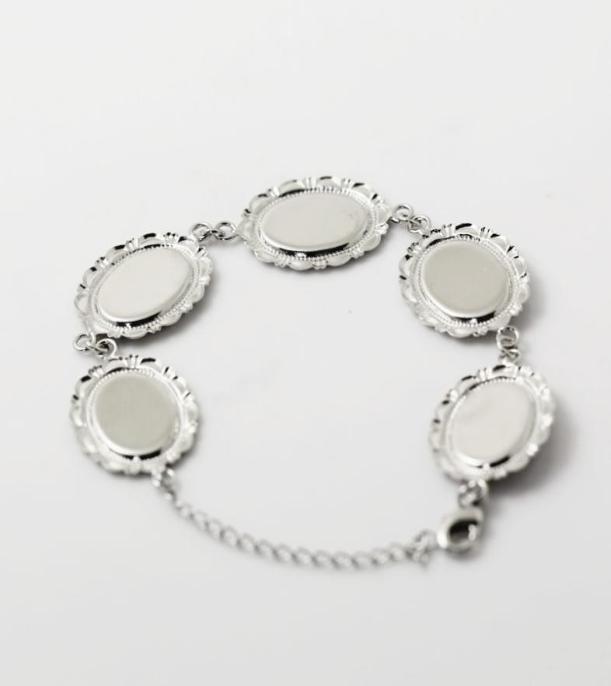 Beadsnice filigree bracelet po bracelet setting with 5 blank bezels fits cabochons size 13 x 18mm bangle blanks ID 267336547796
Beadsnice filigree bracelet po bracelet setting with 5 blank bezels fits cabochons size 13 x 18mm bangle blanks ID 267336547796