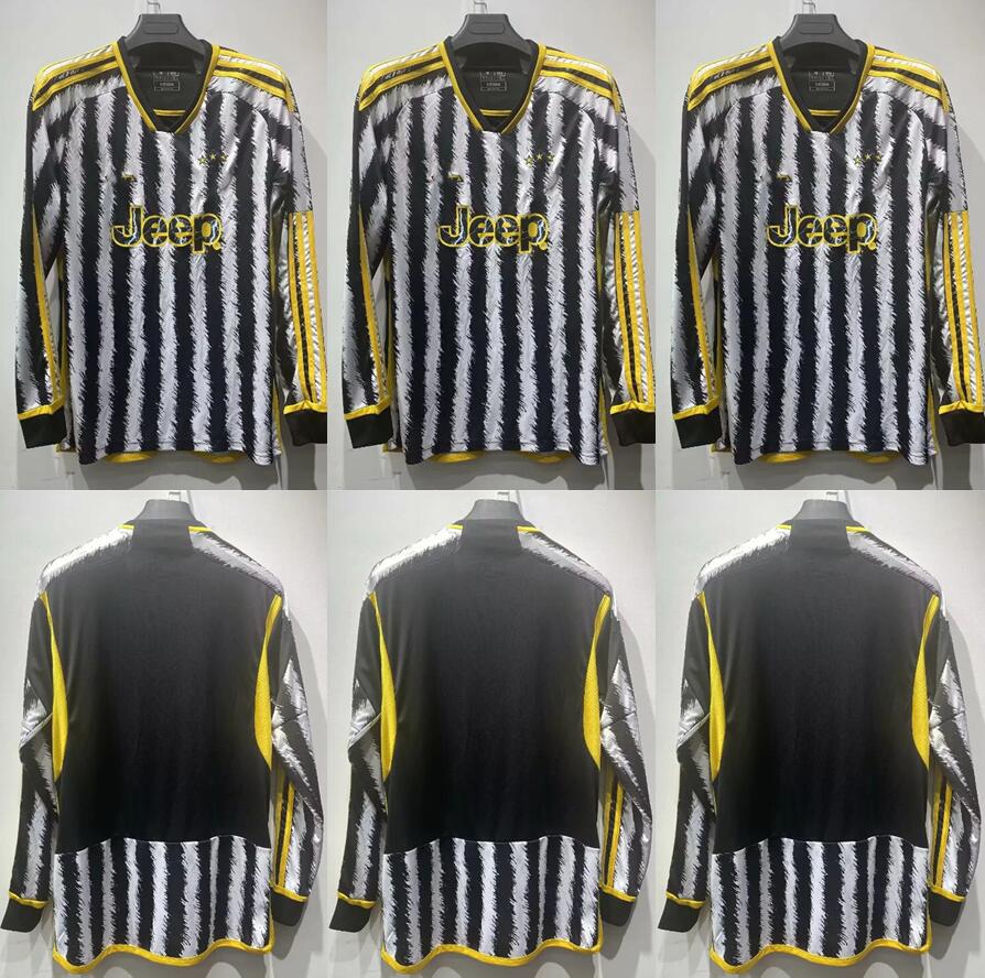 Long sleeved VLAHOVIC soccer jerseys 2023 home MILIK DI MARIA KEAN POGBA CHIESA McKENNIE LOCATELLI top jerseys 23 24 unifor Juventus S-4XL
Long sleeved VLAHOVIC soccer jerseys 2023 home MILIK DI MARIA KEAN POGBA CHIESA McKENNIE LOCATELLI top jerseys 23 24 unifor Juventus S-4XL