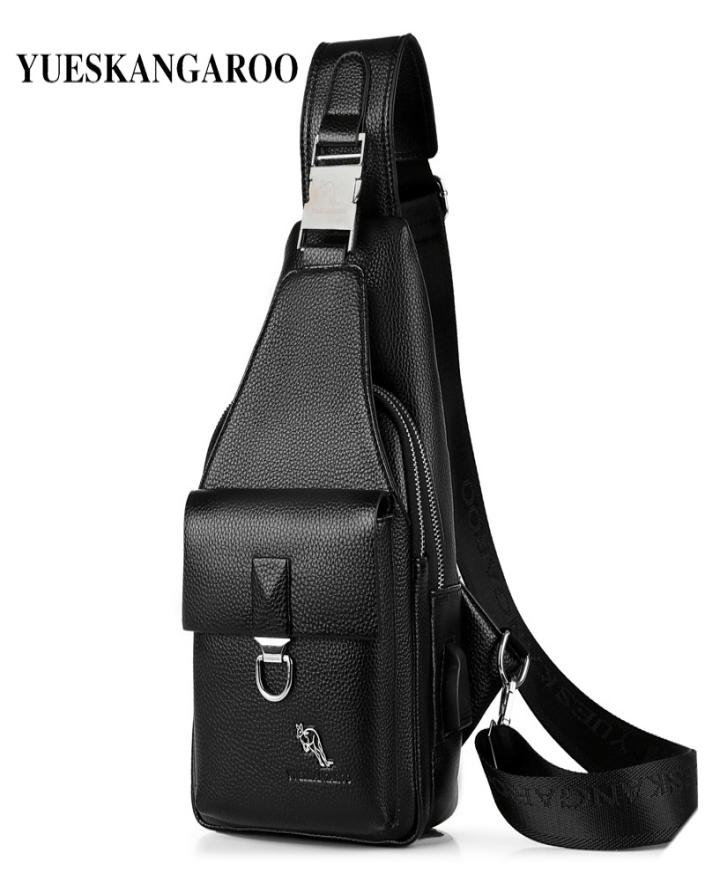 Summer Men039s Chest Bags Leather Crossbody Sling Shoulder Bags For Men Casual Travel Messenger Bag Antitheft Chest Pack8210105, Black
Summer Men039s Chest Bags Leather Crossbody Sling Shoulder Bags For Men Casual Travel Messenger Bag Antitheft Chest Pack8210105, Black