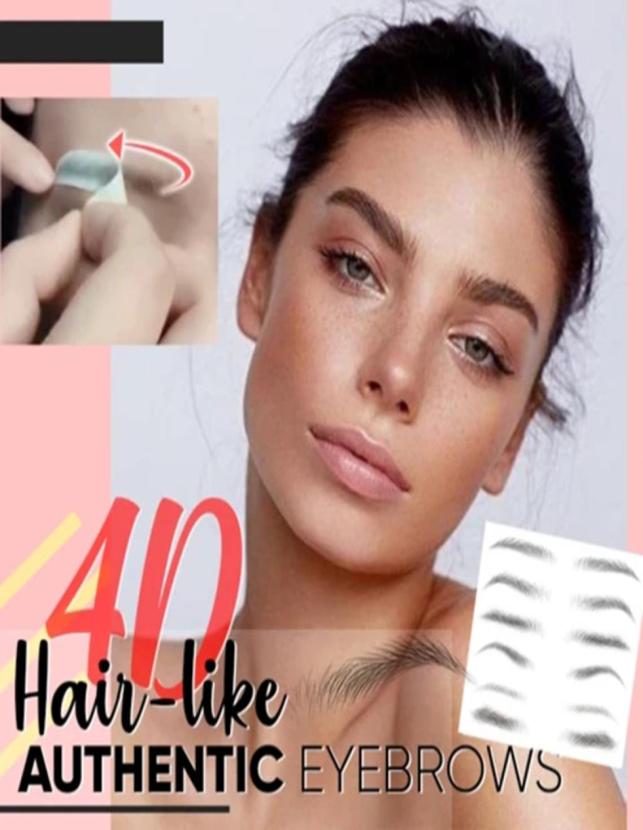 Magic 4D Hairlike Eyebrow Tattoo Sticker False Eyebrows 7 Day Long Lasting Super Waterproof Makeup Eye Brow Stickers Cosmetics5554441
Magic 4D Hairlike Eyebrow Tattoo Sticker False Eyebrows 7 Day Long Lasting Super Waterproof Makeup Eye Brow Stickers Cosmetics5554441