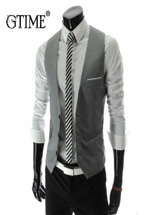GTIME Arrival Dress Vests For Men Slim Fit Mens Suit Vest Male Waistcoat Homme Casual Sleeveless Formal Business Jacket YJY1273781296, Beige
GTIME Arrival Dress Vests For Men Slim Fit Mens Suit Vest Male Waistcoat Homme Casual Sleeveless Formal Business Jacket YJY1273781296, Beige