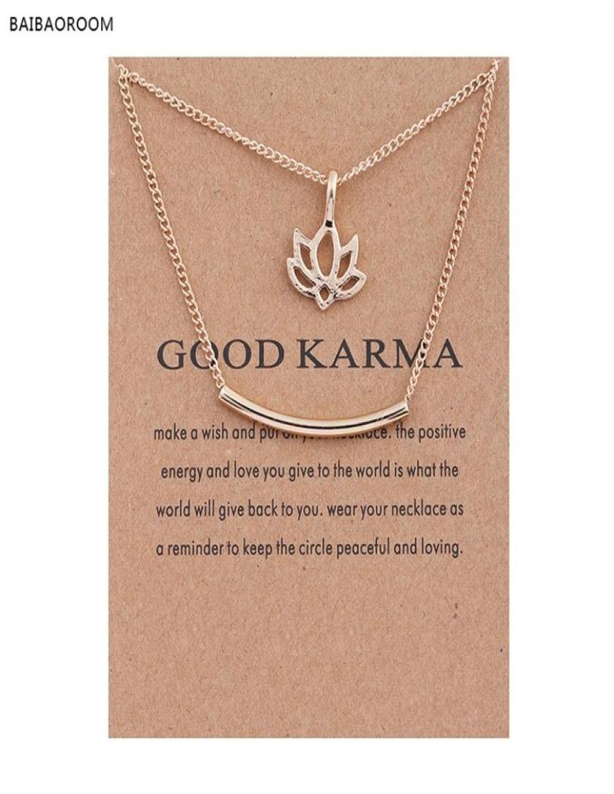 12pcs Golden Plated Good Karma Marble Lotus Double Layer Alloy Clavicle Bone Pendant Short Necklace 200929280O2341347
12pcs Golden Plated Good Karma Marble Lotus Double Layer Alloy Clavicle Bone Pendant Short Necklace 200929280O2341347