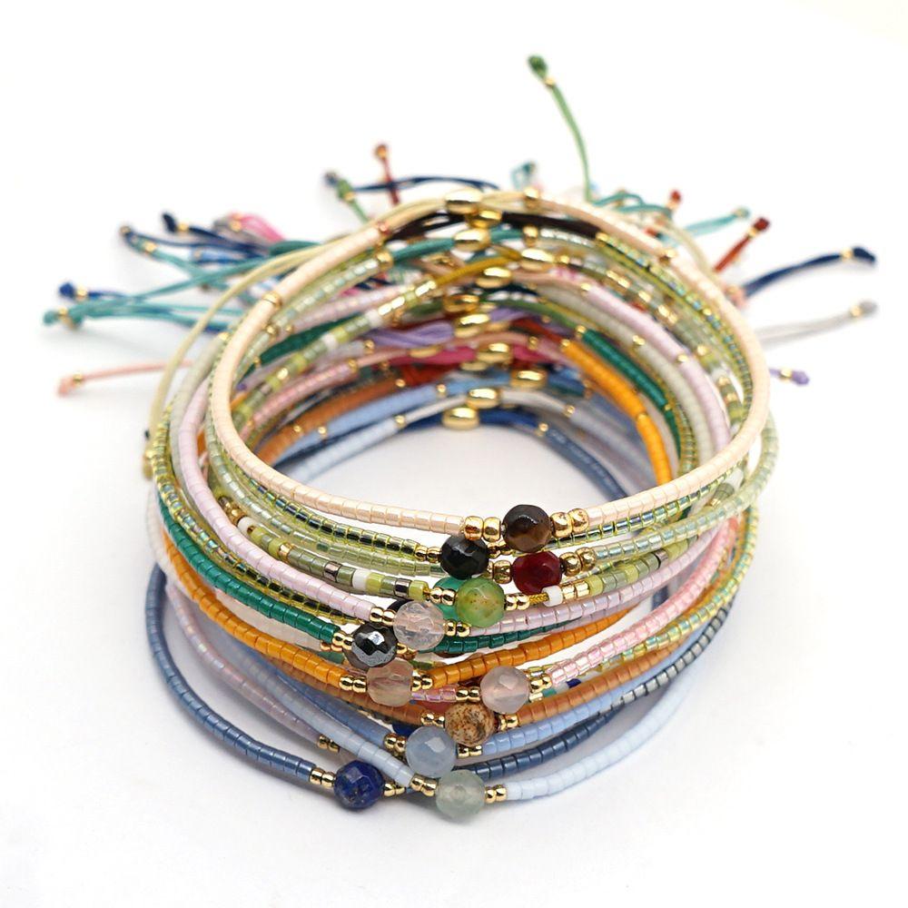 Beaded Rice Bead Hand Woven Bracelets Bohemian Color Bracelet Friendship Fashion Jewelry Drop Delivery Dhus6
Beaded Rice Bead Hand Woven Bracelets Bohemian Color Bracelet Friendship Fashion Jewelry Drop Delivery Dhus6