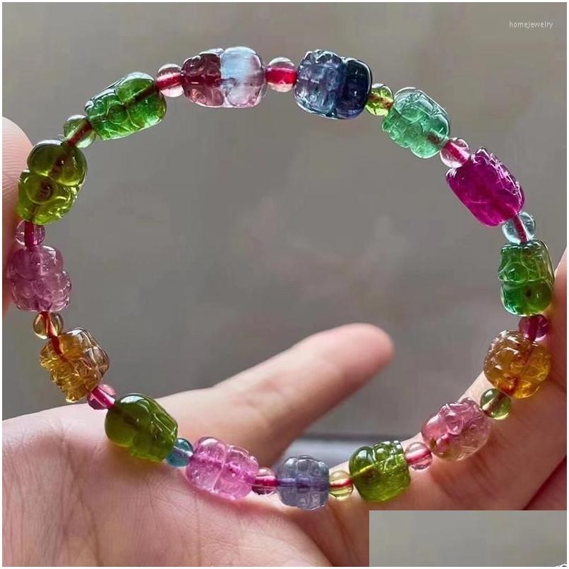 Beaded Strand Fine Colorf Tourmaline Natural Stone Bracelet Carved Pixiu Beads Bracelets For Women Girl Beauty Feng Shui Jewelry Dro Dhvxn
Beaded Strand Fine Colorf Tourmaline Natural Stone Bracelet Carved Pixiu Beads Bracelets For Women Girl Beauty Feng Shui Jewelry Dro Dhvxn