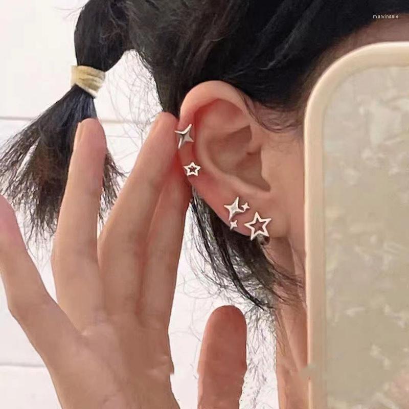 Stud Earrings Hollw Out Star Stellate-shaped For Women Girls Silver Color Geometric Earring Ear Piercing Jewelry Gifts
Stud Earrings Hollw Out Star Stellate-shaped For Women Girls Silver Color Geometric Earring Ear Piercing Jewelry Gifts