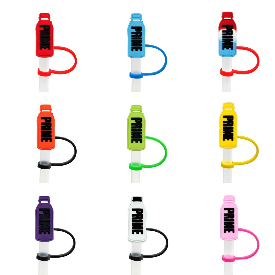 PRIME straw topper sports drinks silicone mold accessories cover charms reusable splash proof drinking dust plug decorative 8mm straw party supplies 9 colors
PRIME straw topper sports drinks silicone mold accessories cover charms reusable splash proof drinking dust plug decorative 8mm straw party supplies 9 colors