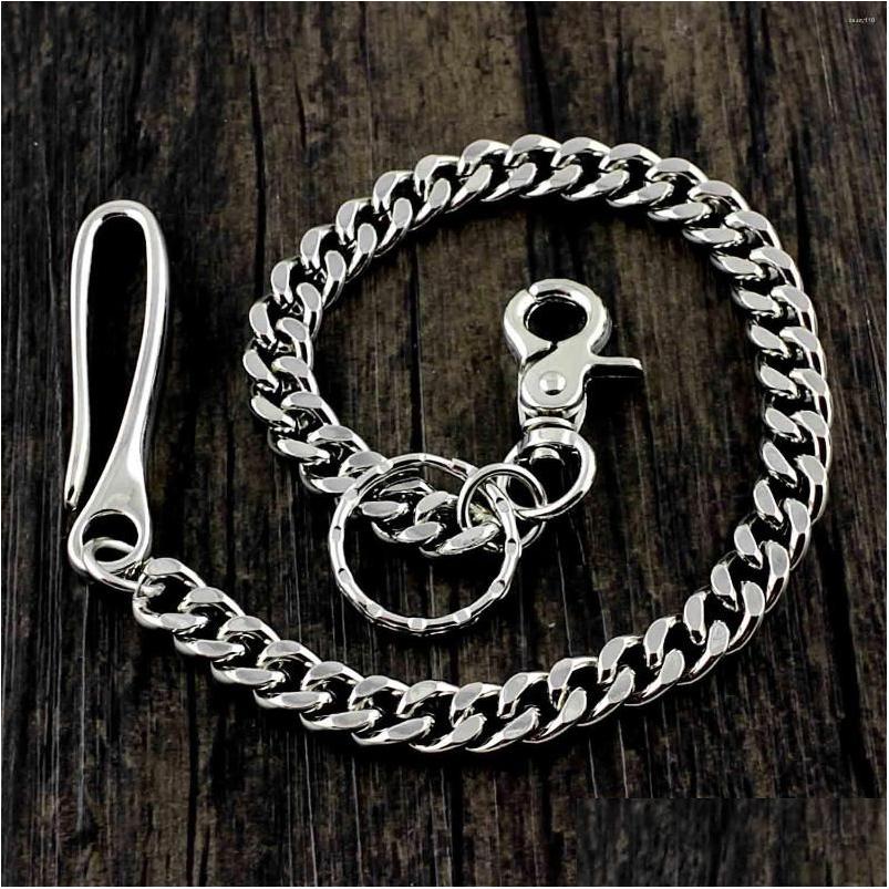 Keychains Lanyards Long Metal Wallet Belt Chain Rock Punk Trousers Hipster Pant Jean Keychain Black Ring Clip Keyring Mens Hip Hop Dhkki
Keychains Lanyards Long Metal Wallet Belt Chain Rock Punk Trousers Hipster Pant Jean Keychain Black Ring Clip Keyring Mens Hip Hop Dhkki