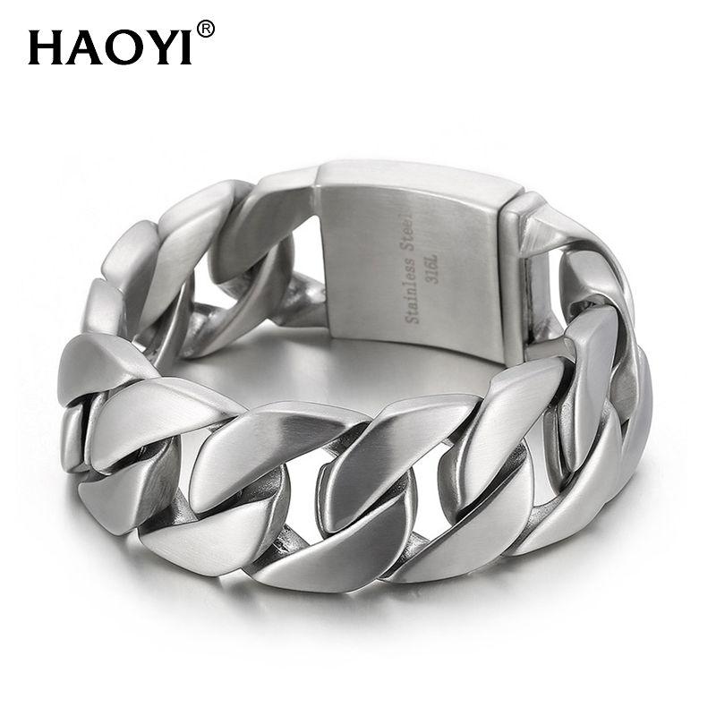 Bangle 24/25/26mm Thick Link Chains Bracelet for Men Stainless steel Material Big Wide Bracelets Fashion Hand Chains Jewelry
Bangle 24/25/26mm Thick Link Chains Bracelet for Men Stainless steel Material Big Wide Bracelets Fashion Hand Chains Jewelry