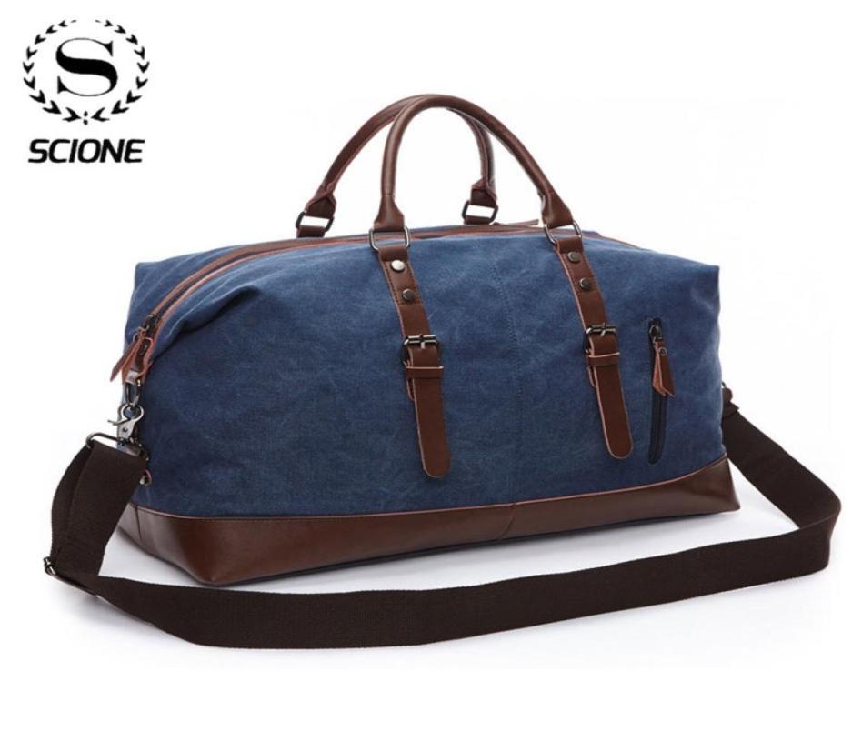 Scione Men Canvas Travel Shoulder Luggage Bags Large Capacity Handbag Business Casual Vintage Leather Simple Tote Bag For Women CX4170164, Plum
Scione Men Canvas Travel Shoulder Luggage Bags Large Capacity Handbag Business Casual Vintage Leather Simple Tote Bag For Women CX4170164, Plum