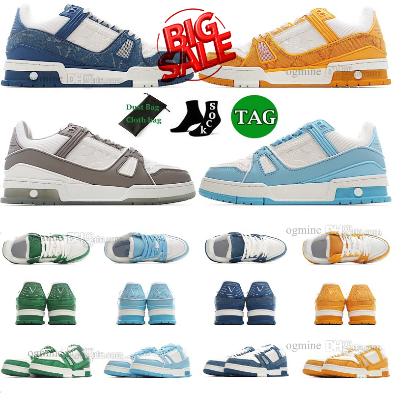 designer casual shoes Luxury Logo Embossed virgil trainer Sneaker triple white pink black green yellow denim Canvas low mens sneakers women trainers platform 36-45
designer casual shoes Luxury Logo Embossed virgil trainer Sneaker triple white pink black green yellow denim Canvas low mens sneakers women trainers platform 36-45