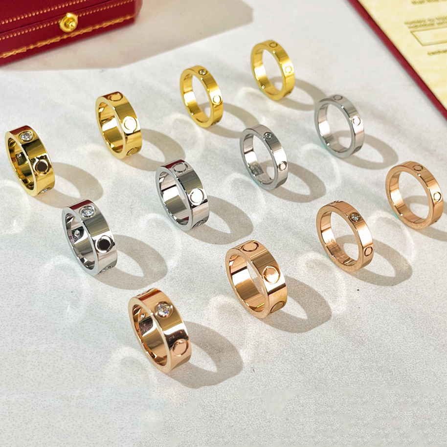 love screw ring mens rings classic luxury designer jewelry women Titanium steel Gold-Plated Gold Silver Rose lovers couple rings gift
love screw ring mens rings classic luxury designer jewelry women Titanium steel Gold-Plated Gold Silver Rose lovers couple rings gift
