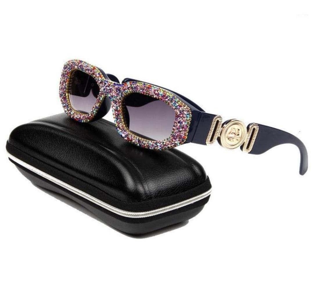 Sunglasses Luxury Crystal Square Small Steam Punk Women Diamond Sun Glasses Men Mirror Lens Brand Unisex Eyeglasses Oculos Gafas13883578
Sunglasses Luxury Crystal Square Small Steam Punk Women Diamond Sun Glasses Men Mirror Lens Brand Unisex Eyeglasses Oculos Gafas13883578