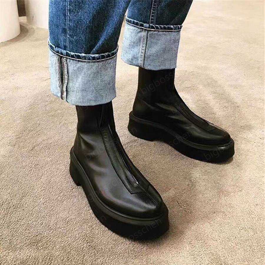 the row women's designer boots ankle boots Martin boots sneakers winter women's shoes Chelsea biker boots, Black
the row women's designer boots ankle boots Martin boots sneakers winter women's shoes Chelsea biker boots, Black