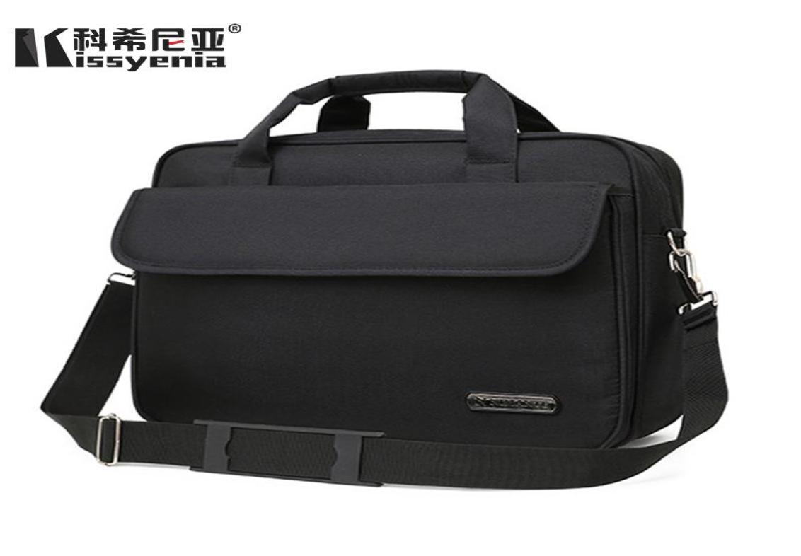 Briefcases Kissyenia Large Size Laptop Briefcase Men 15inch Business Portfolio For Travel Waterproof Computer Shoulder Bags Handba4415266, Black
Briefcases Kissyenia Large Size Laptop Briefcase Men 15inch Business Portfolio For Travel Waterproof Computer Shoulder Bags Handba4415266, Black