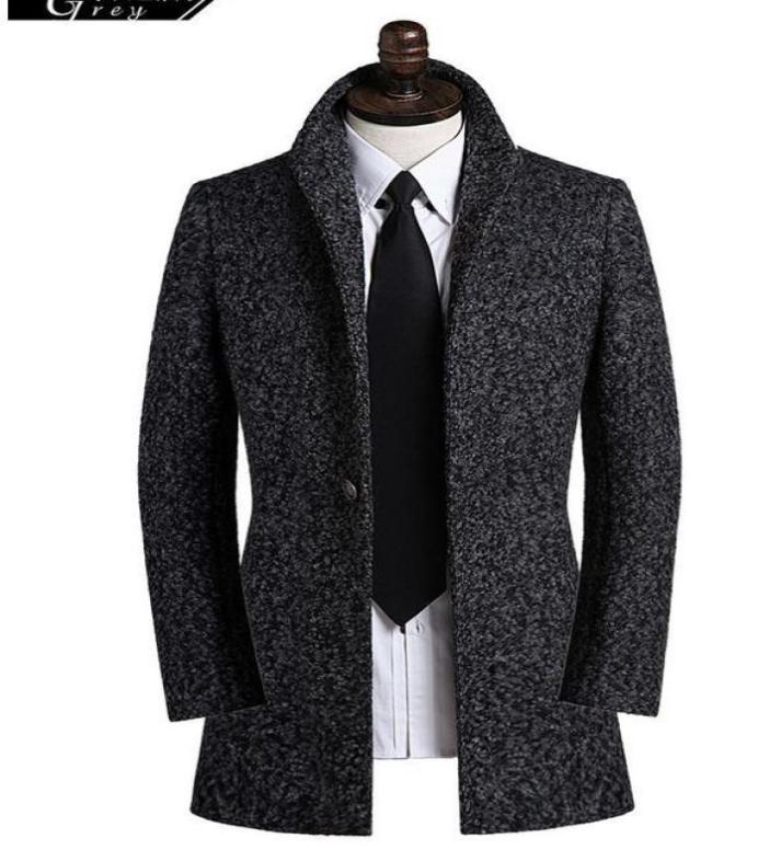 Whole Grey 2016 autumn trench coat for men mediumlong wool jacket men slim fashion mens coat outerwear long coat handsome S 8560411, Beige
Whole Grey 2016 autumn trench coat for men mediumlong wool jacket men slim fashion mens coat outerwear long coat handsome S 8560411, Beige