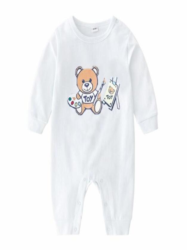 Desiger Baby Rompers Body Suits Cover Boys Girls Onepieces Clothes 100 Cartoon Cute Bear Printed Baby Long Sleeve Sleeps3762151, White
Desiger Baby Rompers Body Suits Cover Boys Girls Onepieces Clothes 100 Cartoon Cute Bear Printed Baby Long Sleeve Sleeps3762151, White