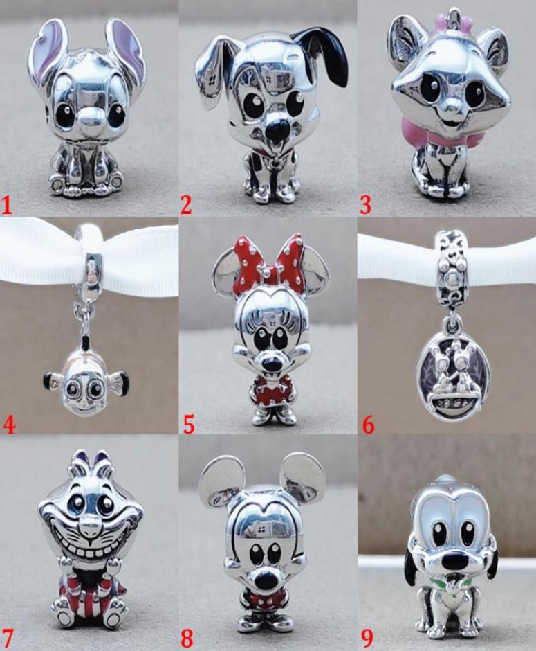 925 Sterling Silver Charm Beads Fit Pandora Charms Bracelet Animal style cute string pendant DIY beads Women Jewelry Gift8043805
925 Sterling Silver Charm Beads Fit Pandora Charms Bracelet Animal style cute string pendant DIY beads Women Jewelry Gift8043805