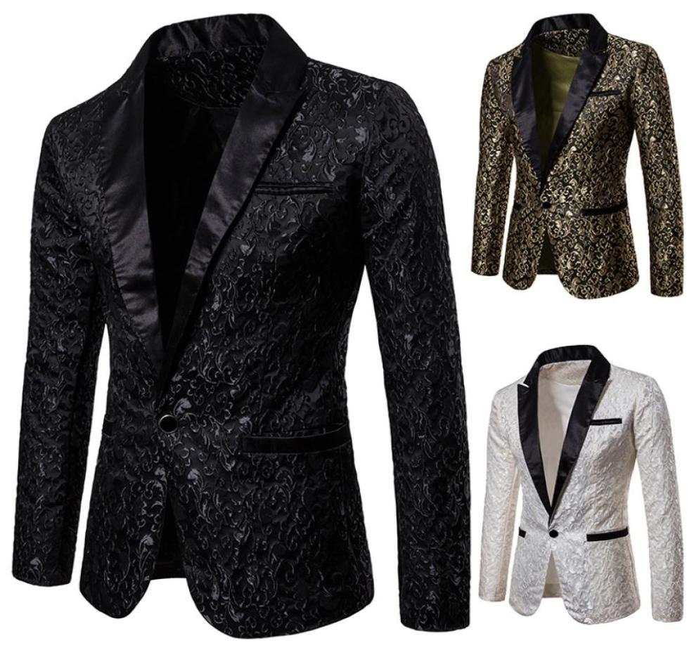 Gold Embrodiery Men039s Casual Jacquard Blazer Slim Formal Wedding Jackets One Button Solid Color Suit Tops Man Blazer Whi9533346, Same as image
Gold Embrodiery Men039s Casual Jacquard Blazer Slim Formal Wedding Jackets One Button Solid Color Suit Tops Man Blazer Whi9533346, Same as image