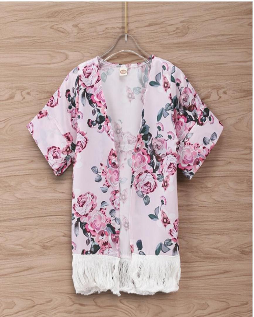 Baby Floral Print Tassel Thin Layer Coat Girl Summer Short Sleeve Cardigan Kids Clothes ZHT 1784499197, Red
Baby Floral Print Tassel Thin Layer Coat Girl Summer Short Sleeve Cardigan Kids Clothes ZHT 1784499197, Red