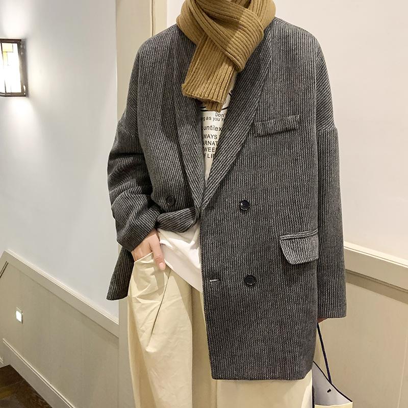 Men's Wool & Blends Mid-length Woolen Coat Men Warm Fashion Oversized Korean Loose Jacket Mens Double Breasted Overcoat -2XL, Light grey
Men's Wool & Blends Mid-length Woolen Coat Men Warm Fashion Oversized Korean Loose Jacket Mens Double Breasted Overcoat -2XL, Light grey