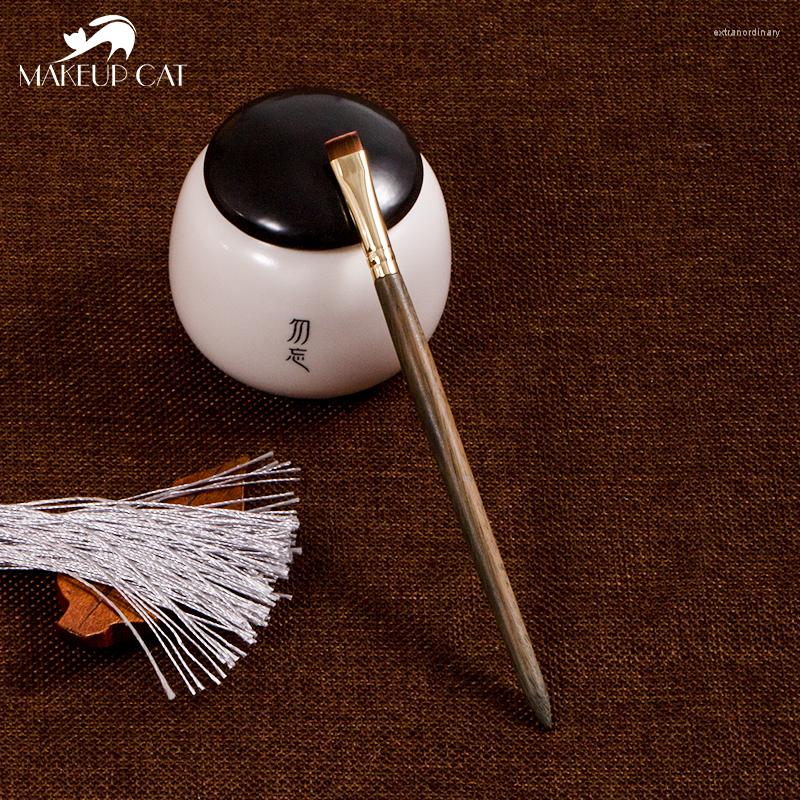 Makeup Brushes Cat Cosmetic Brush-Green Sandalwood Handle Make Up Brushes-Synthetic Hair Eyeliner Brush-Makeup Tools-Professional Brush
Makeup Brushes Cat Cosmetic Brush-Green Sandalwood Handle Make Up Brushes-Synthetic Hair Eyeliner Brush-Makeup Tools-Professional Brush